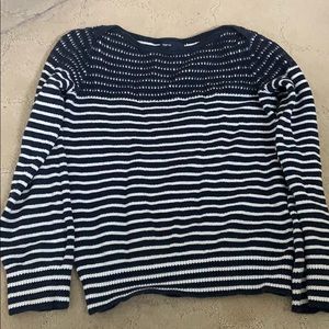 Gap kids navy striped sweater